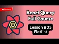 How to render data in Flatlist React Query Tutorial
