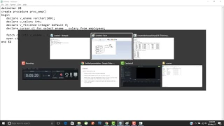 Cursors In Mysql part-1