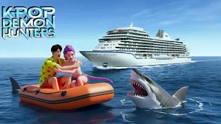 cruise trip k pop demon hunters song animated music video tunesbox