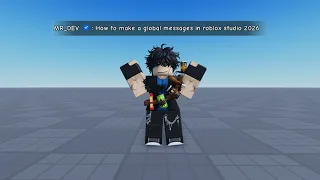 How to make Global Messages in roblox studio