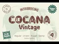 Cocana Vintage Font Download