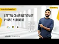 Letter Combination Of Phone Numbers TapAcademy
