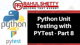 PyTest - Python Testing Framework Part