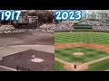 Wrigley Field through the years Before and After