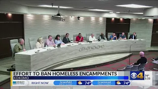 City of Kokomo is taking steps to ban homeless encampments