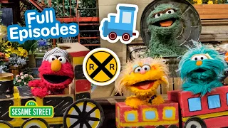 Elmo s Factory and Train THREE Sesame Street Full Episodes