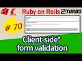 Ruby on Rails Hotwire Live form validations and s