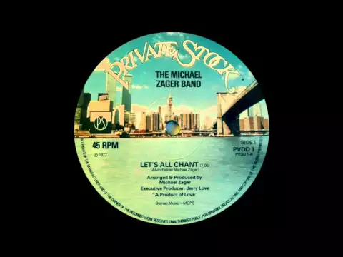 Download MP3 The Michael Zager Band - Let's All Chant (Private Stock Records 1977)