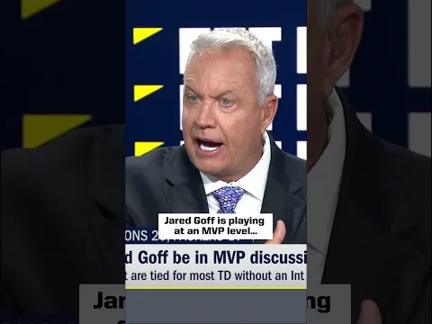Jared Goff in the play action = 🍿