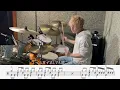 【Official髭男dism】ホワイトノイズ-叩いてみた【ドラム楽譜あり】【Drum Cover】