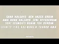 Emil Rose - "Senden Baskasi" (Slowed Reverb x French Lyrics)