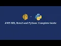 Send Email by using python boto3 from AWS SES Service
