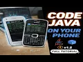 J2ME IDE v1 2 - Code Java Directly on Your Phone
