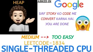 Single-Threaded CPU Detailed Explanation Google Live Coding