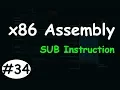 x86 Assembly - Sub Instruction
