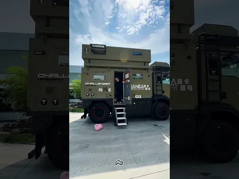 Inside the Ultimate Futuristic Smart Home on Wheels! 🤖🏡 #shorts #viral
