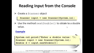 Chapter 2 Elementary Programming part01