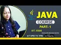 Java Live Classes Part - 1 For Beginners in Hindi 2021 Java For Beginners Java Course