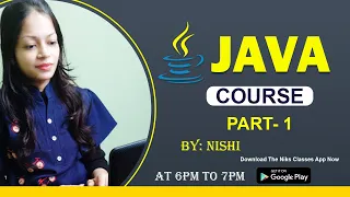 Java Live Classes Part - 1 For Beginners in Hindi 2021 Java For Beginners Java Course