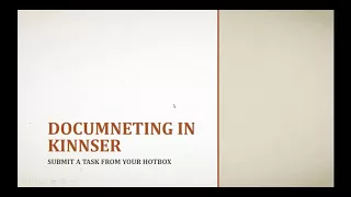 Kinnser Training