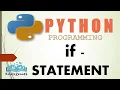 Python Programming Tutorial Class 11 CS with Python if statement in Python