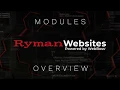 Ryman Websites Tutorial - Modules Overview