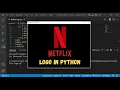 NETFLIX Logo Using Python Turtle Python Turtle Graphics NetflixIndiaOfficial Netflix