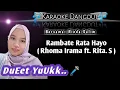 Download Lagu Rambate rata hayo | Karaoke duet tanpa vokal cowok | Bersama Rinda Salim