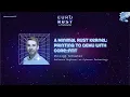 A Minimal Rust Kernel Printing to QEMU with core fmt - Philipp Schuster EuroRust 2025