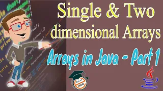 One dimensional and Two dimensional Arrays in java java Arrays Tutorial part-1