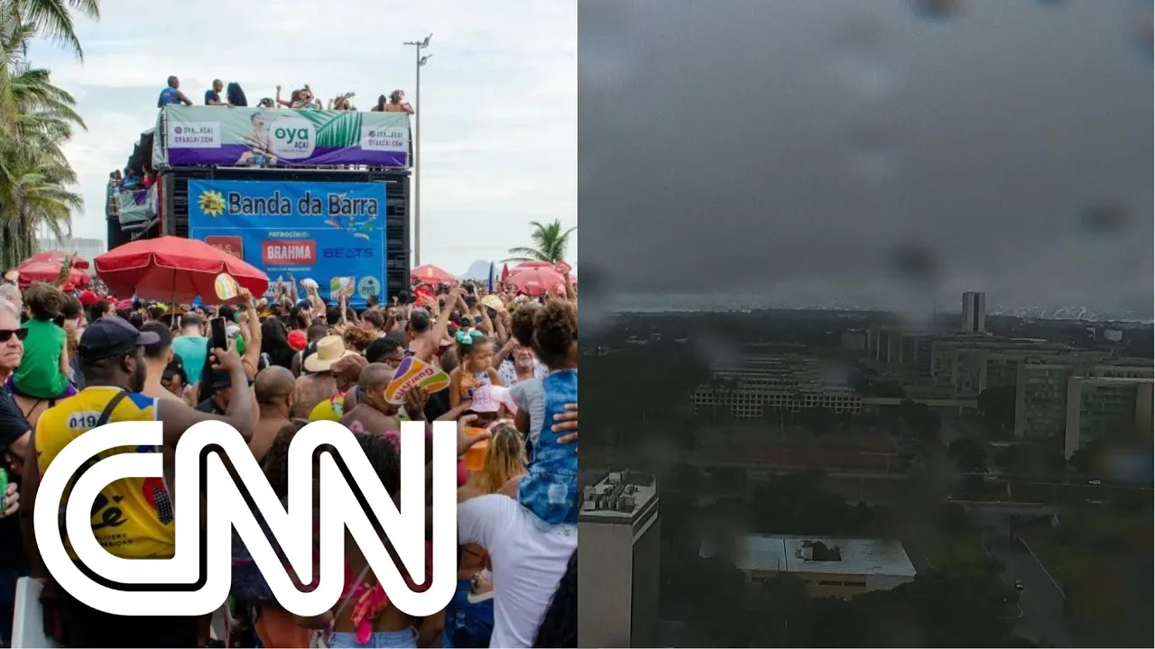 Veja como será o clima no Brasil neste Carnaval | LIVE CNN