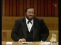 Download Lagu Luciano Pavarotti recounts some 'Embarassing Moments On Stage'