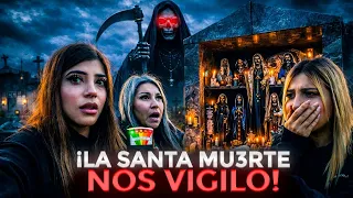 INVOCAMOS A LA SANTA MU3RT3 EN UN PANTEÓN | ESTO PASO 😱.