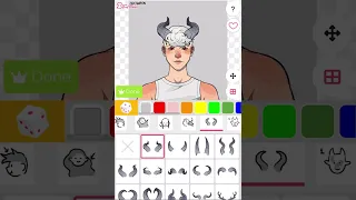 Making my character on picrew
