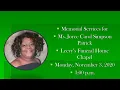 Ms Joyce C Simpson Patrick - November 9 2020