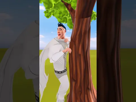 Metro Man Red light Green light One Two Three ... #animation #superherorun #funny