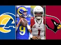 Rams vs Cardinals Full betting odds props storylines CBS Sports