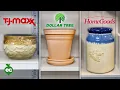 Cheap Plant Pots HomeGoods vs T J Maxx vs DollarTree