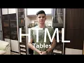 HTML tables in 4 MINUTES