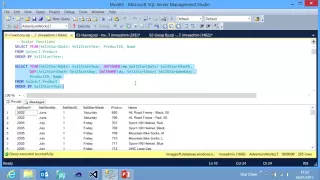 5 - Querying with Transact-SQL