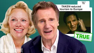 Pamela Anderson Liam Neeson Fact Check Their Wikipedia IMDB More Entertainment Weekly