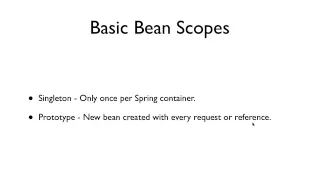 Spring Tutorial 11 Understanding Bean Scopes