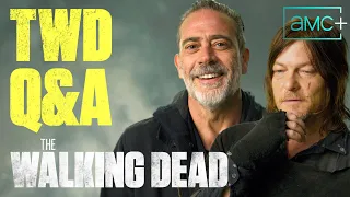 Questions Actors w Norman Reedus Jeffrey Dean Morgan Daryl Negan The Walking Dead