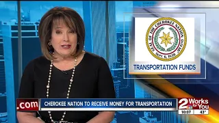 Cherokee Nation to receive money for transportation