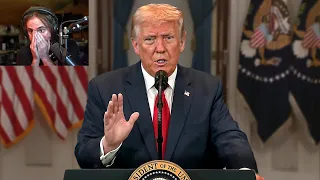 Trump just addressed the nation..