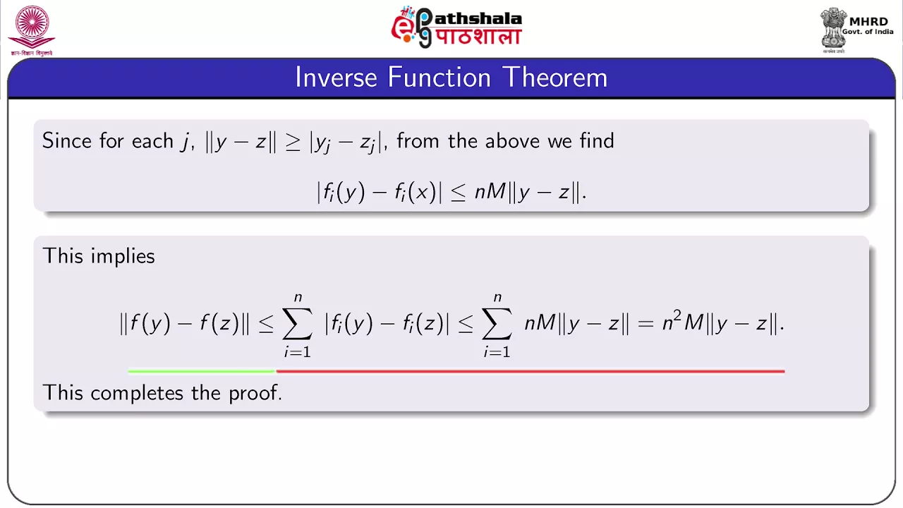 Inverse Function Theorem and Implicit Function Theorem