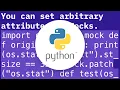 How to mock a method return value of a class