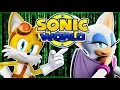 Tails and Rouge Play Sonic World Secret Agents