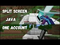 How To Play Minecraft Split Screen On PC With Only One Account Fabric