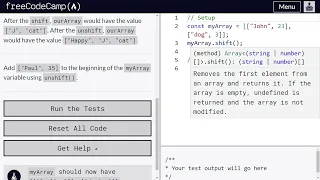 Manipulate Arrays With unshift - Freecodecamp org 47 Basic JavaScript